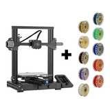 Impresora 3d Creality Ender-3 V2 + Filamento Pla+ Gst X 10kg