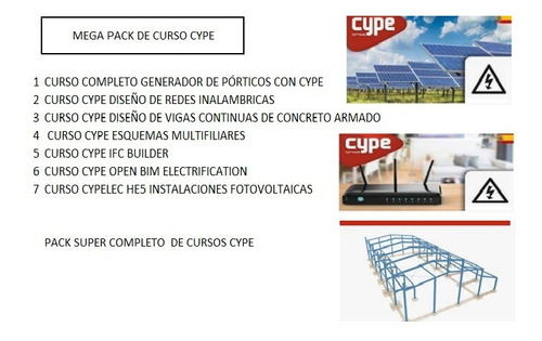 Pack De Curso Completo Cype