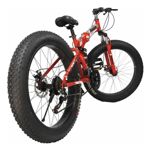 Bike Pneu Largo Bicicleta Dobravel Aro 26 Freio A Disco Mtb