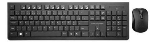 Combo Teclado E Mouse Sem Fio Kit Completo Pra Pc E Notebook