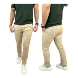 Pantalón Drill Licrado Para Hombre.