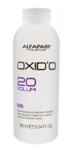 Agua Oxigenada Alfaparf Crema Oxidante 10-20-30-40 Vol X1000