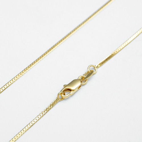 Cadena Serpiente Oro Laminado 18k 