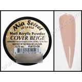 Polimero Cover Beige Uñas Acrilicas Mia Secret 15g Estylosas