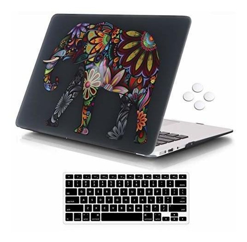 Funda Macbook Air 13  C/ Cubierta Teclado - Elefante