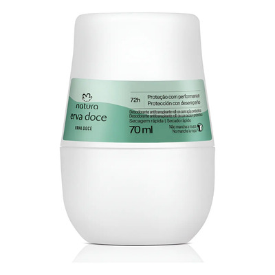 Desodorante Antitranspirante Roll-On Natura Erva Doce 70 Ml Secado Rápido | MercadoLibre