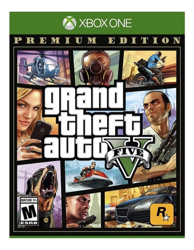 Edição Premium Do Gta Grand Theft Auto V X-box One