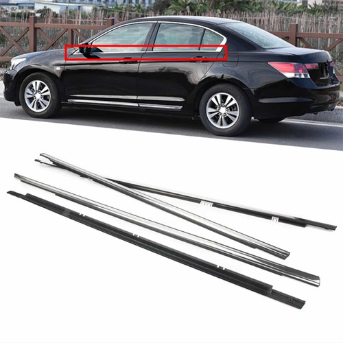 Cañuelas Botaguas Honda Accord 2008-2012 Cromadas Exteriores