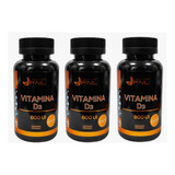 Vitamina D3 Fnl 3 Frascos 270 Capsulas 800 Ui. Envio Gratis
