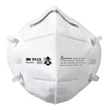 Respirador N95 Plegable 9010 3m Polvos Y Particulas Color Blanco