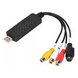 Cable De Captura De Audio Y Vídeo Con Convertidor Usb 2.0 Vh