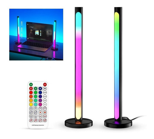 Barras Luz Rgb Gamer Bluetooth App Control Usb Ritmo Musica