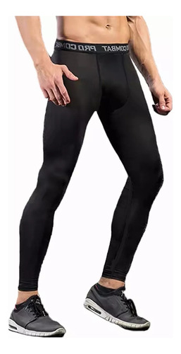 Mallas Deportivas Hombre Lycra Fitness Yoga Combinación