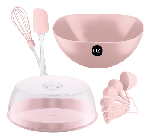 Kit Utensilios Confeitaria Cozinha Fue E Espátula Boleira Uz