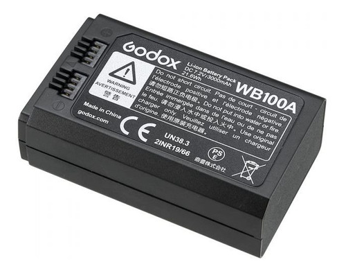 Batería De Litio Wb100a Para Flash Ad100 Godox