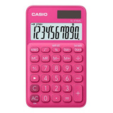 Calculadora De Bolso 10 Dígitos Sl-310uc Casio Cor Vermelho