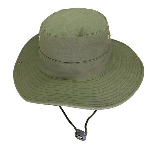 Sombrero Indiana Australiano Algodon Con Tira Ajuste Unisex