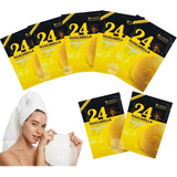 Máscarilla Facial Hidrantante 24k Golden Pack 24