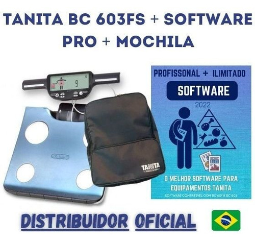 Balança Bioimpedância Tanita Bc 603fs + Software Originalpro