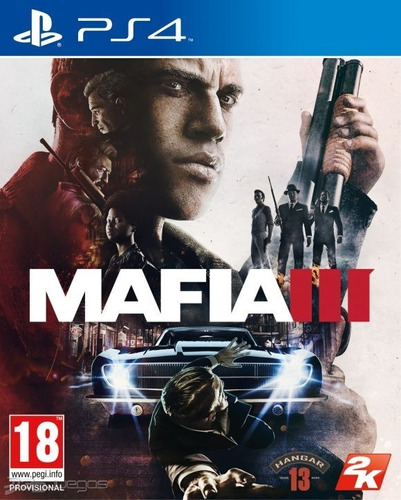 Mafia 3 Ps4. Fisico Y Sellado. Español