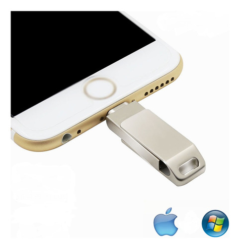  Unidade Usb Lightning Ios Windows Para iPhone 1000gb