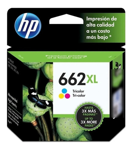 Tinta Hp 662xl Color Original Cz106al Hp 1515 2515 3515