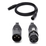 Cable Dmx Para Audio O Luces Canon Xlr De 1.50 Metros