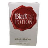 Perfume Black Xs Potion Limited Edition - Paco Rabanne 80ml ** Vintage ** Raro **