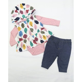 Conjunto Chaleco 3 Pzas Carters 219710 Bebé Niña #3-24m M22