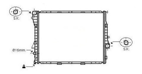 Radiador Bmw X5 (e53) 4.4/4.8 Hasta 2006 Foto 5