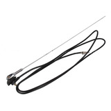 Antena De Techo Cromada Adaptable Fiat 600/128/125/1500/1600