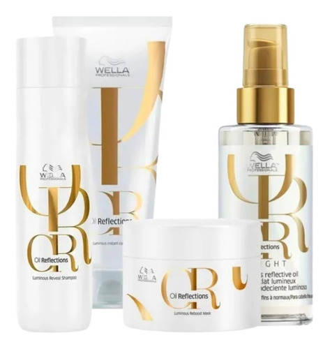 Kit Wella Professionals Oil Reflections Light (4 Produtos)