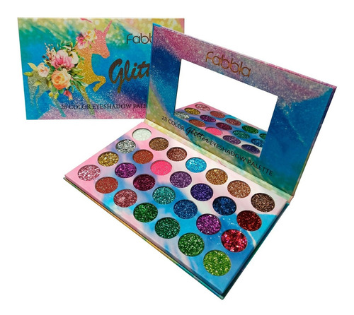 Paleta Glitter Unicornio X 28 T