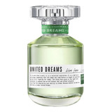 United Dreams Live Free Benetton Fem Edt 80ml