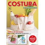Revista Costura Bolsa Kit Matero Y Más Moldes Tamaño Real