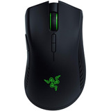 Mouse Gamer De Juego Inalámbrico Recargable Razer  Mamba Wireless Negro