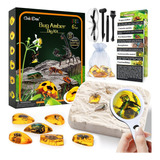 Juego Educativo Amber Dig Kit Resina De Insectos Art Fr80jc