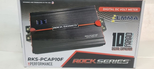 Rock Series Capacitor Digital 10 Farad Voltimetro Rks-pcap10