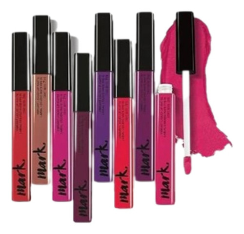 Labial Liquido Matte Mark Con Fps 15 Avon