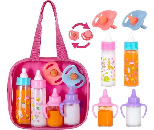 S Juego De Juguete Carrito De Alimentación Muñeca Set .