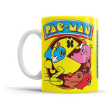 Taza Cerámica Pac-man Videojuego Retro