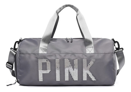 Bolso Fit Importado Pink Con Compartimiento Para Zapatillas 