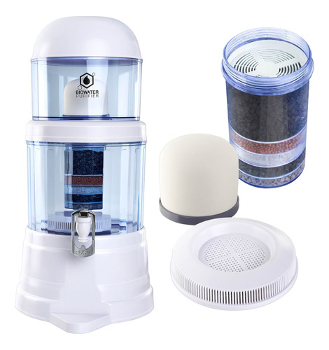 Purificador De Agua Biowater Chef Master + Kit De 3 Repuesto