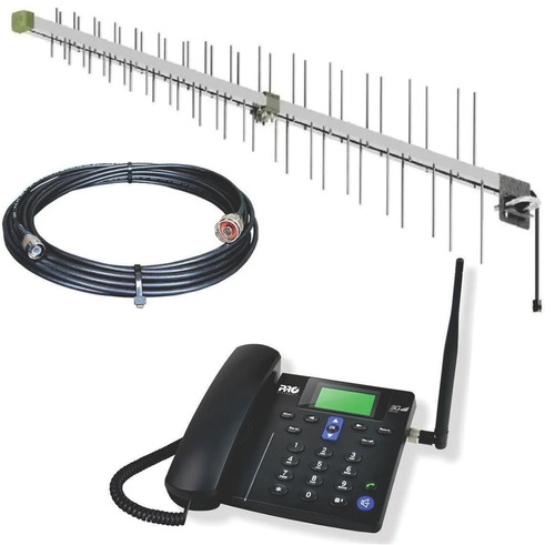 Kit Telefone Celular Rural 3g +antena 15dbi +cabo Procs5030