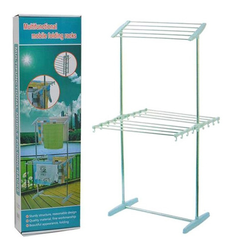 Soporte Tendedero De Ropa Portable Portátil  Multifun