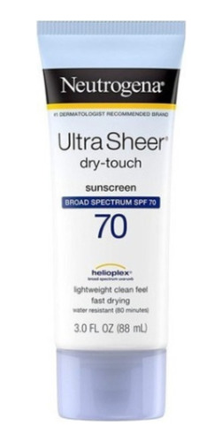 Protector Solar 88ml Neutrogena Ultrasheer Dry Touch Xchws P