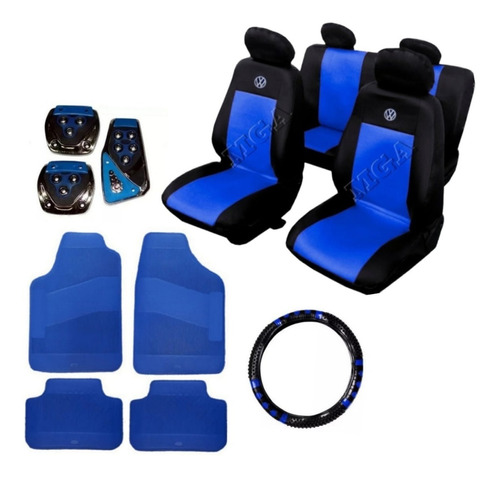 Gol G2 G3 G4 G5 Kit Capa Banco De Carro + Tapete Altomotivo