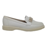 Sapato Feminino Mocassim Moleca Flow Conforto Casual Macio