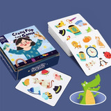 Juego De Cartas Montessori Juego Memoria Para Niñas Niños