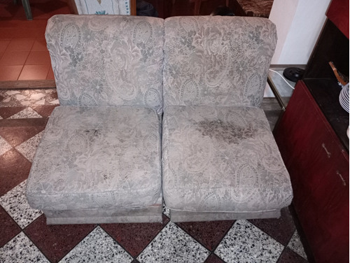 Set Dos Sillon Butaca Chenille Buen Estado Pompeya 